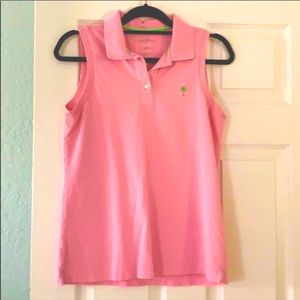 Lilly Pulitzer sleeveless pink top size medium